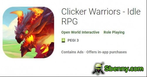 Clicker Warriors - Idle RPG MOD APK