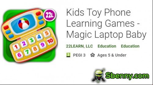 Kids Toy Phone Learning Games - Magic Laptop Baby APK