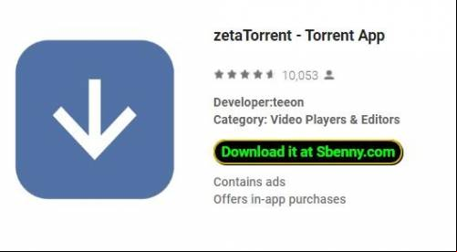 zetaTorrent - Torrent App MOD APK