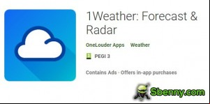 1Weather: Forecast &amp; Radar MOD APK