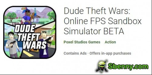 Dude Theft Wars: Online FPS Sandbox Simulator BETA MOD APK