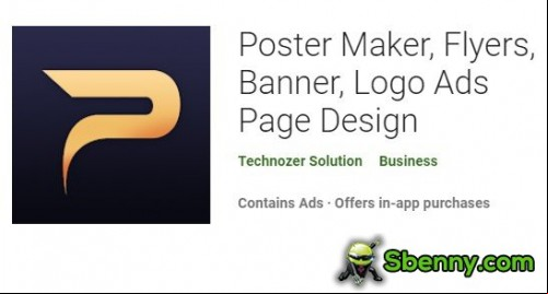 Poster Maker, Flyers, Banner, Logo Ads Page Design MOD APK