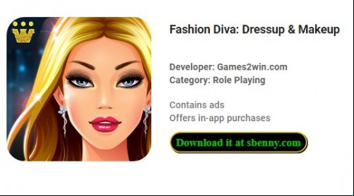 Fashion Diva: Dressup &amp; Makeup MOD APK