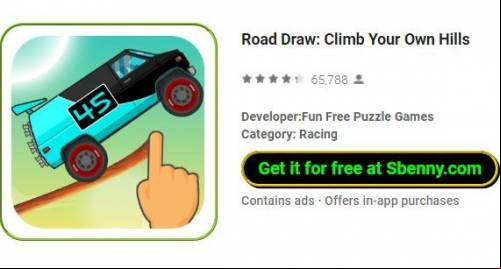 Road Draw: Climb Your Own Hills MOD APK