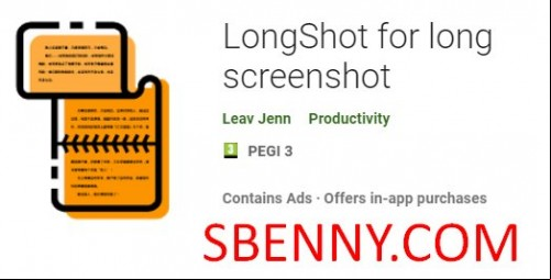 LongShot for long screenshot MOD APK
