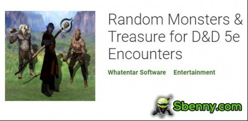 Random Monsters &amp; Treasure for D&amp;D 5e Encounters APK